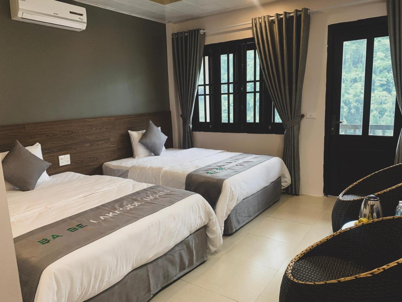 Ba Be Lakeside Bungalow Hotel Coc Pouc Buitenkant foto